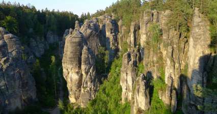 Les plus beaux endroits des rochers de Prachovské