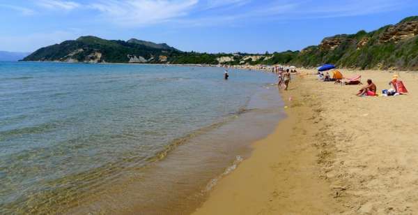 Вид на пляж Геракас