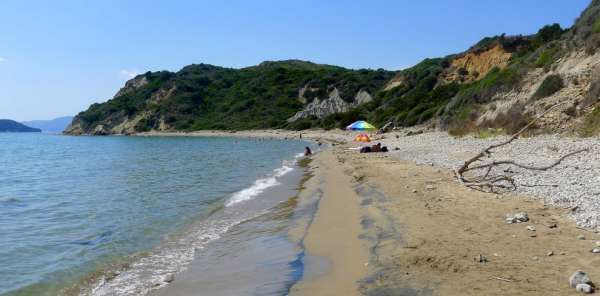 Northern part of the beach