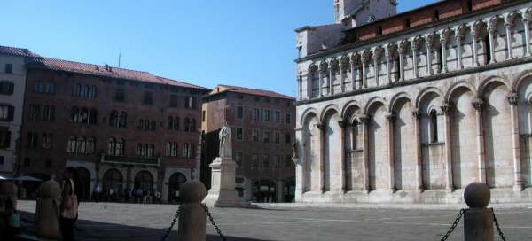 Lucca: Počasí a sezóna
