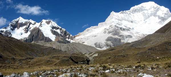 Cordillera Blanca: Weather and season