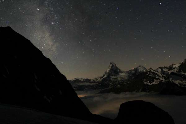 Matterhorn à noite