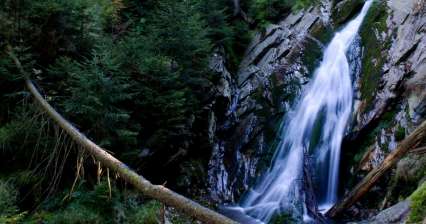 Waterfall in Bílá strž