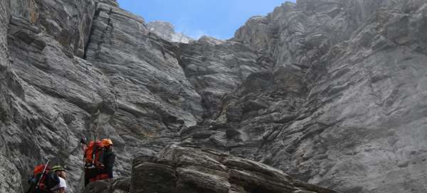 Ascenso a Rotstock (2663 m sobre el nivel del mar)