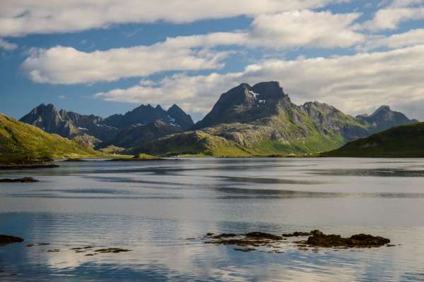 Surrounding fjords