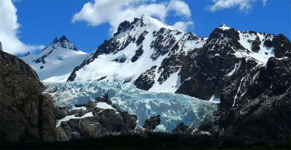 Piedras Blancas-Gletscher