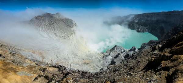 Výlet na kráter Ijen: Bezpečnost