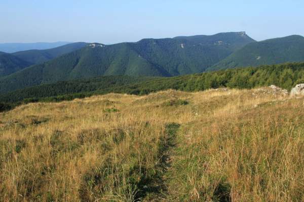 View of Klak from Ostrá Skala