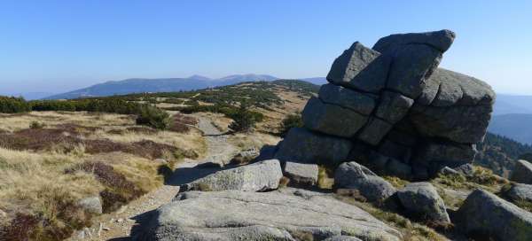 Harrachovy kameny: Hiking