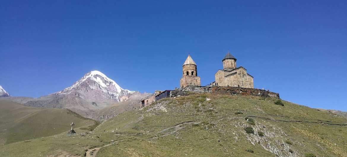 Výstup na Kazbegi: Turistika