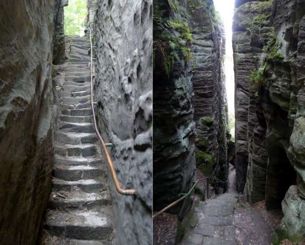 Denisova path - Last staircase