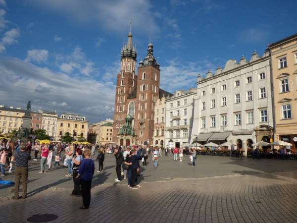 Piazza del mercato di Cracovia
