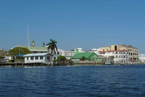 Centro da cidade de Belize