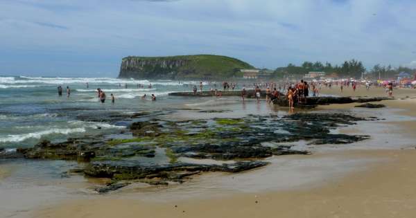 La vie à la plage au Brésil