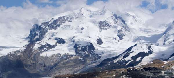 Dufourspitze (4 634m): Počasí a sezóna