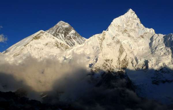 Everest from the Nepalese side