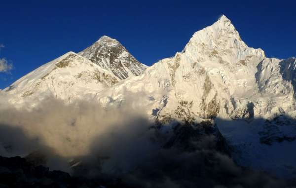 Everest dal versante nepalese