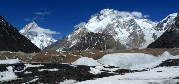 Widoki na Broad Peak