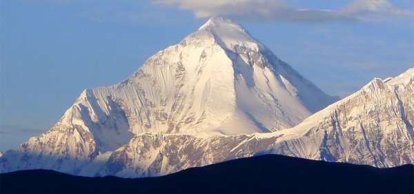 Blick auf Dhaulagiri