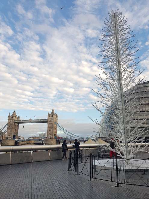 Christmas tree at City Hall