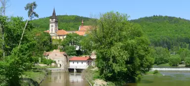 Sázava 계곡 관광 여행