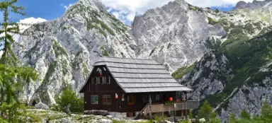 Aufstieg zur eská chata (Češka koča 1543 m)