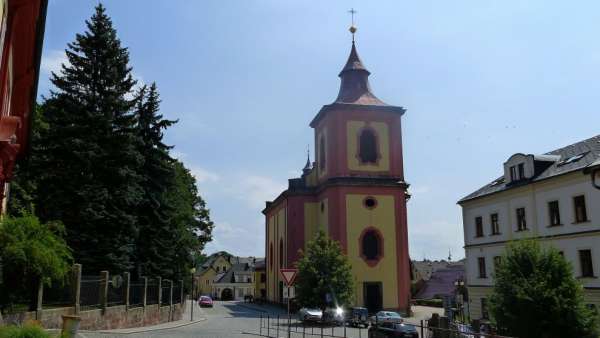 Church of St. Vavřince in Jilemnice