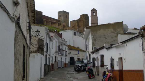 Strada per il castello