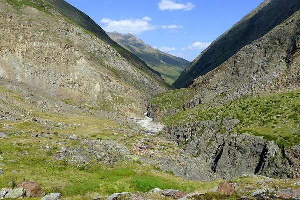 View of the canyon