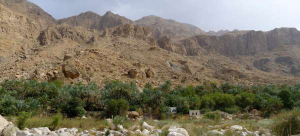 Pohoří Al-Hajar: Počasí a sezóna
