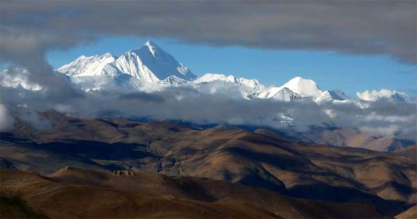The highest mountain in the world