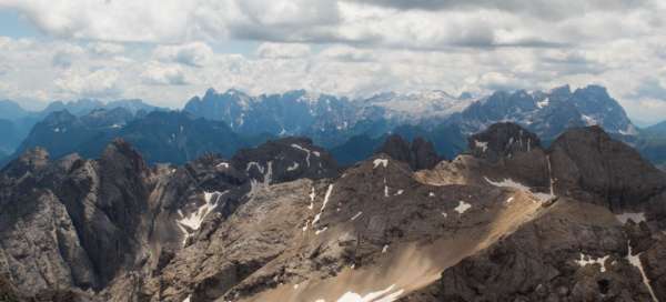 Marmoláda - Punta Penia: Ostatní