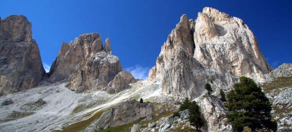 Túra Passo Sella - Rifugio Toni Demetz