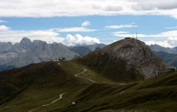 Vue du Col Rodella