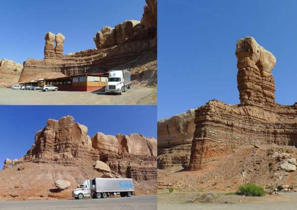 Rocas de los gemelos Navajo