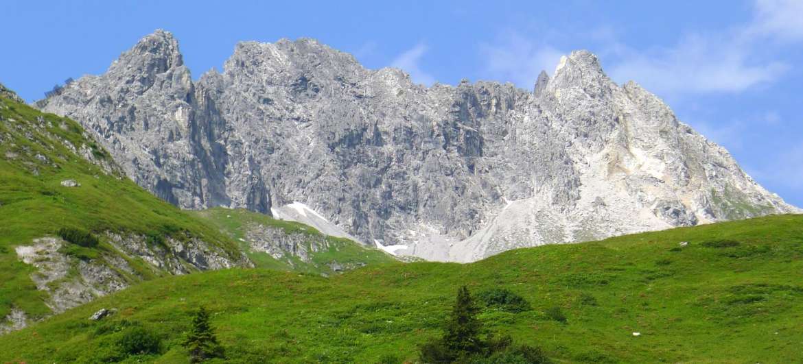 Des endroits Les Alpes de Lechtal