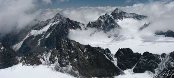 Stubaiské Alpy: Počasí a sezóna