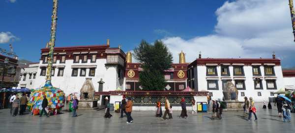 Templo de Jokhang: Segurança