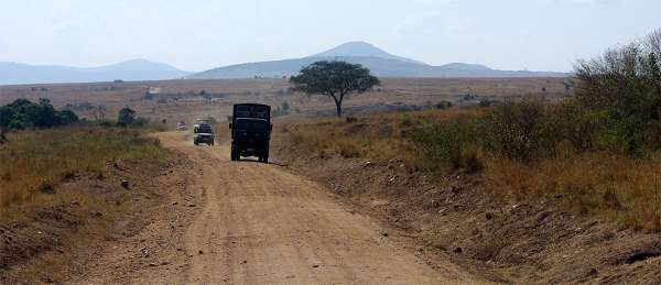 Transporte em Masai Mara