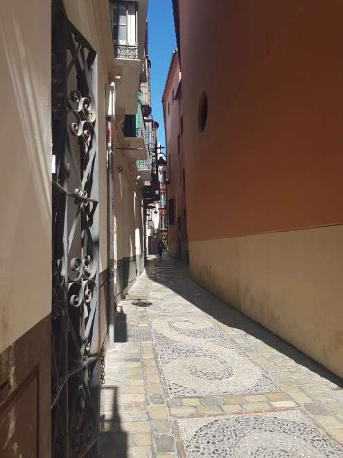 Romantische straten van Malaga