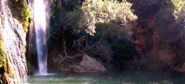 Cascade de Sillans: Transport