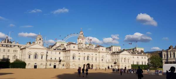 Horse Guards Parade: Víza