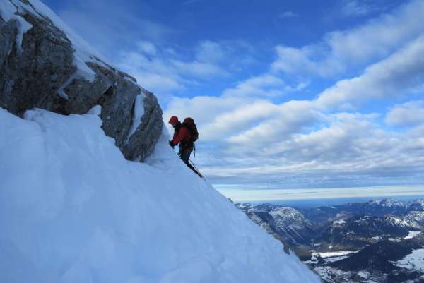 Montée au Watzmann Hocheck