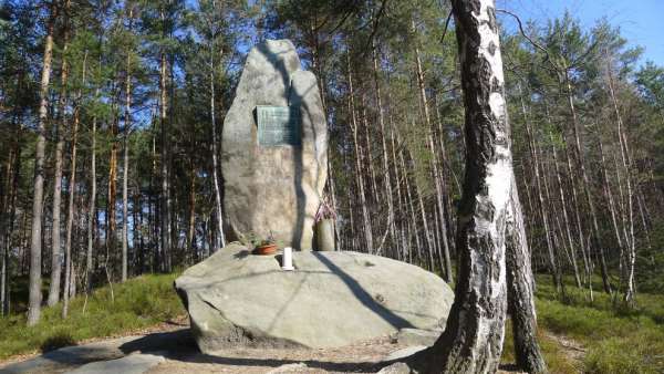 Памятник сопротивлению и жертвам Великой Отечественной войны.