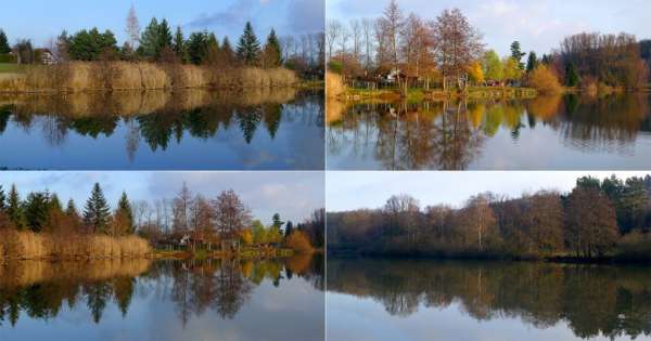 Reflet dans l'étang du meurtre