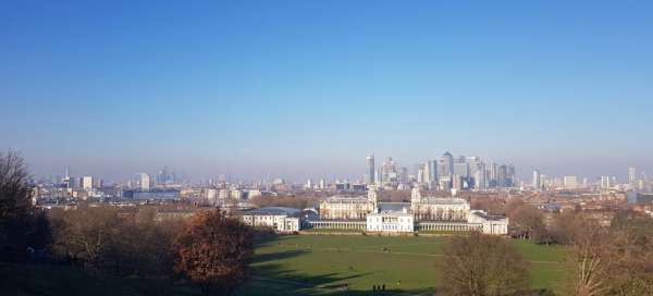 Greenwich: Accommodaties