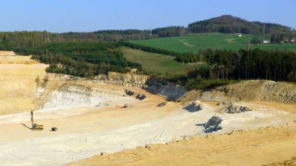 Vue sur la montagne de tir