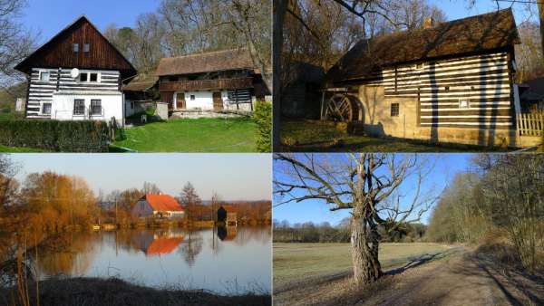 Un moulin de conte de fées à Střehom