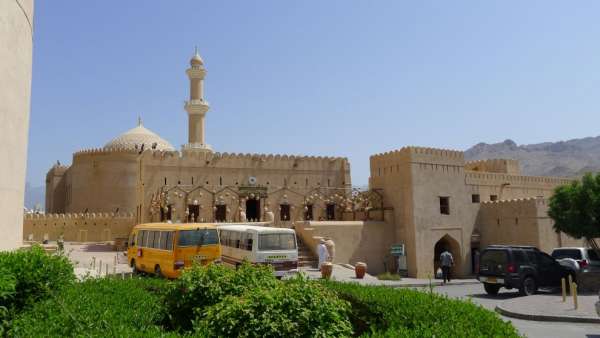 Vista da mesquita