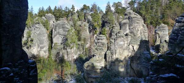 Najpiękniejsze miasta skalne w Czeskim Raju
